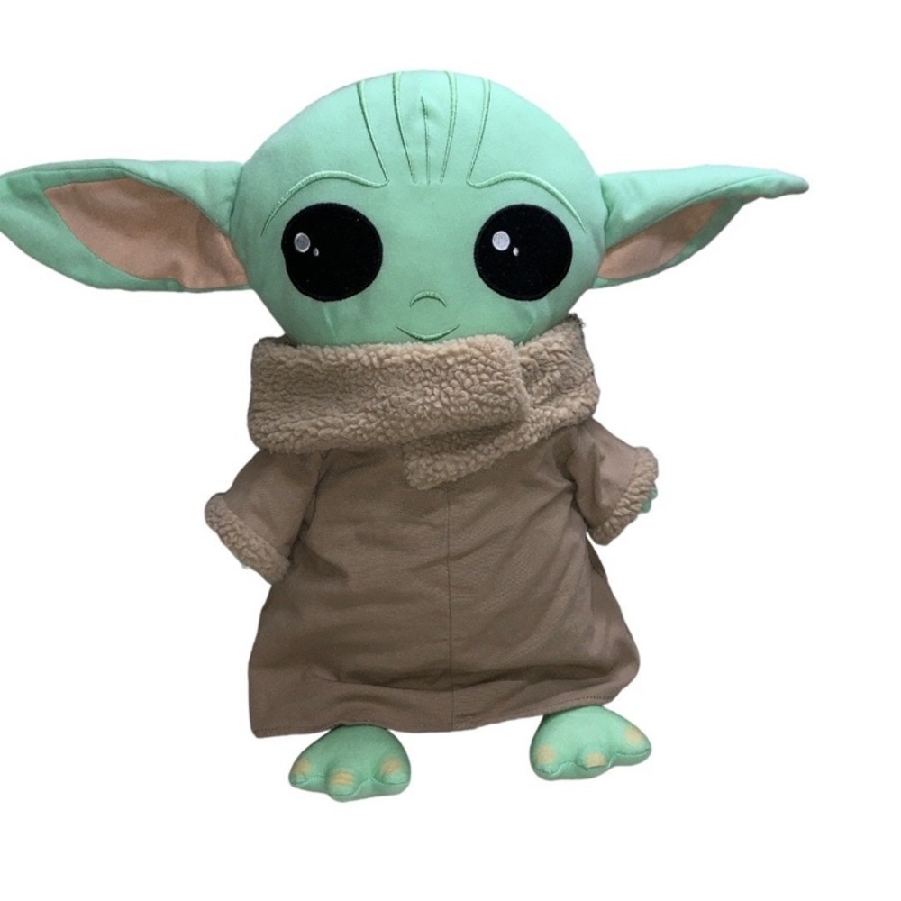 21"x 10" Star Wars The child baby Yoda plush cuddle pillow with hands & feet
